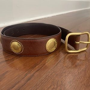Coach Authentic Leather Belt